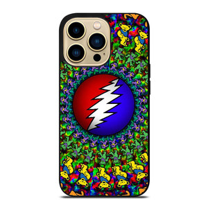 GRATEFUL DEAD DANCING BEARS LOGO iPhone 14 Pro Max Case