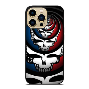 GRATEFUL DEAD SKULL LOGO ART iPhone 14 Pro Max Case