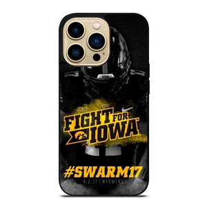 IOWA HAWKEYES LOGO iPhone 14 Pro Max Case