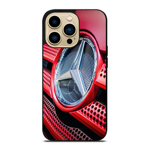 MERCEDES BENZ LOGO EMBLEM RED iPhone 14 Pro Max Case