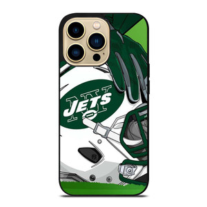 NEW YORK JETS HELMET LOGO iPhone 14 Pro Max Case