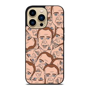NICOLAS CAGE COLLAGE iPhone 14 Pro Max Case