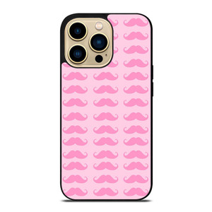 PINK MOUSTACHE iPhone 14 Pro Max Case