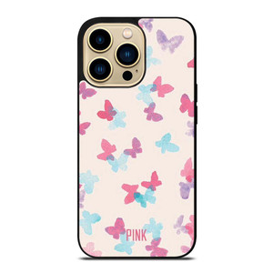 PINK NATION BUTTERFLY BRUSH iPhone 14 Pro Max Case