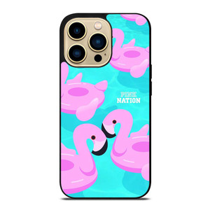 PINK NATION VICTORIA'S SECRET LOGO FLAMENGOS iPhone 14 Pro Max Case