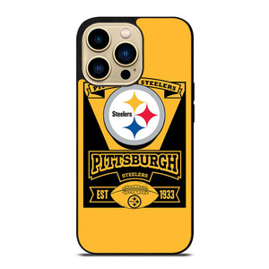 PITTSBURGH STEELERS 1933 iPhone 14 Pro Max Case