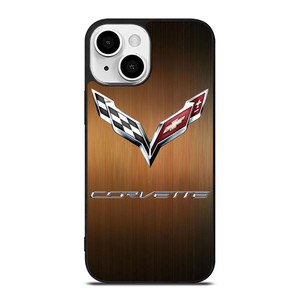 CORVETTE WOODEN LOGO iPhone 13 Mini Case CORVETTE WOODEN LOGO iPhone 13 Mini Case