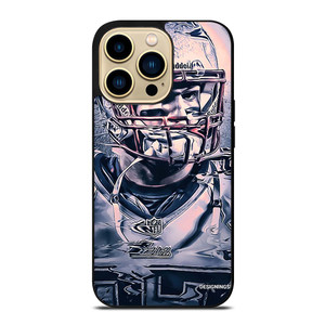 ROB GRONKOWSKI NEW ENGLAND PATRIOTS ART iPhone 14 Pro Max Case