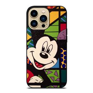 ROMERO BRITTO MICKEY MOUSE iPhone 14 Pro Max Case