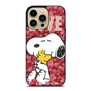SNOOPY THE PEANUTS LOVE iPhone 14 Pro Max Case