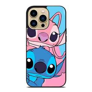 STITCH AND ANGEL DISNEY iPhone 14 Pro Max Case