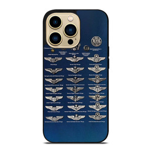 US AIR FORCE ARMY BADGE iPhone 14 Pro Max Case