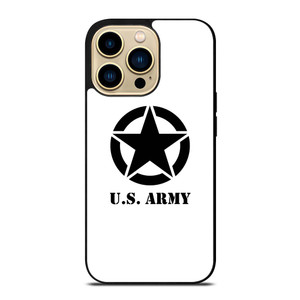 US ARMY LOGO WHITE iPhone 14 Pro Max Case