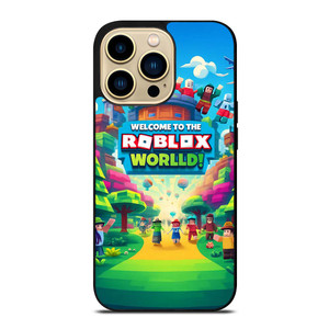WELCOME TO ROBLOX WORLD iPhone 14 Pro Max Case