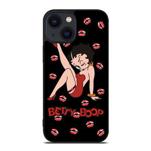 BETTY BOOP KISS iPhone 14 Plus Case