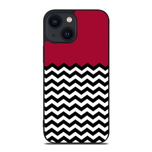 COLORBLOCK DARK RED CHEVRON iPhone 14 Plus Case