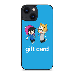 DAN AND PHIL CARTOON iPhone 14 Plus Case