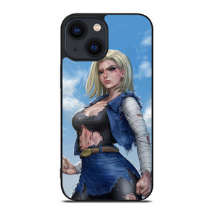 DRAGON BALL ANDROID 18 iPhone 14 Plus Case