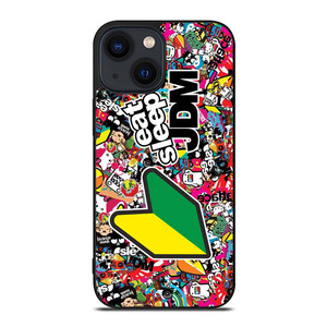EAT SLEEP JDM iPhone 14 Plus Case