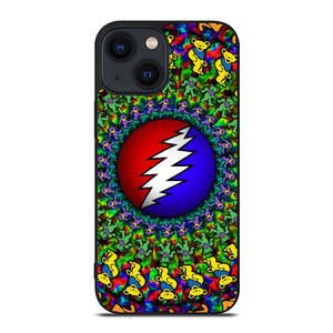 GRATEFUL DEAD DANCING BEARS LOGO iPhone 14 Plus Case