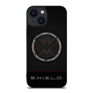 MARVEL AGENTS OF SHIELD LOGO METAL iPhone 14 Plus Case