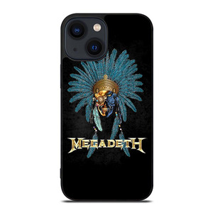 MEGADETH INDIAN LOGO iPhone 14 Plus Case