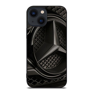 MERCEDES BENZ LOGO BLACK EMBLEM iPhone 14 Plus Case