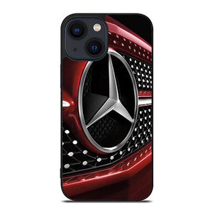 MERCEDES BENZ LOGO RED EMBLEM iPhone 14 Plus Case
