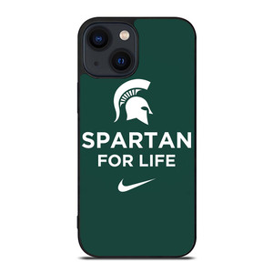 MICHIGAN STATE SPARTAN FOR LIFE iPhone 14 Plus Case