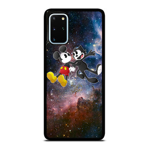 MICKEY MOUSE AND FELIX THE CAT Samsung Galaxy S20 Plus Case