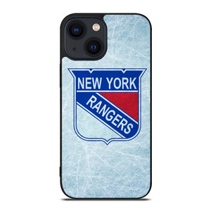 NEW YORK RANGERS NHL ICE LOGO iPhone 14 Plus Case