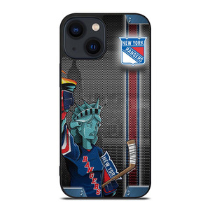 NEW YORK RANGERS NHL LIBERTY STATUE iPhone 14 Plus Case