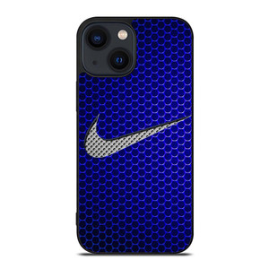 NIKE LOGOMETAL BLUE iPhone 14 Plus Case