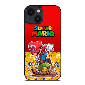 NINTENDO GAMES SUPER MARIO BROSS MARIO iPhone 14 Plus Case