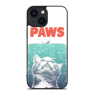 PAWS FUNNY JAWS CAT iPhone 14 Plus Case