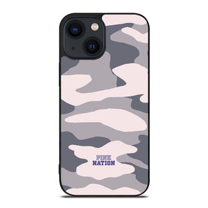 PINK NATION VICTORIA'S SECRET LOGO CAMO iPhone 14 Plus Case