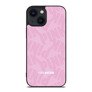 PINK NATION VICTORIA'S SECRET LOGO ICON iPhone 14 Plus Case