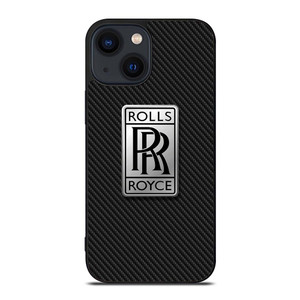 ROLLS ROYCE CAR LOGO CARBON iPhone 14 Plus Case