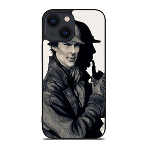 SHERLOCK HOLMES ART iPhone 14 Plus Case