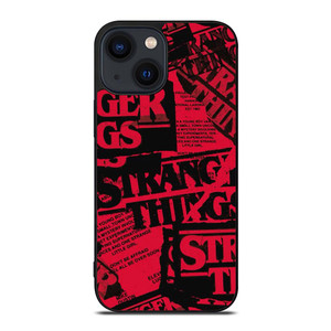 STRANGER THINGS ART LOGO iPhone 14 Plus Case