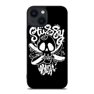 STUSSY SKULL LOGO iPhone 14 Plus Case