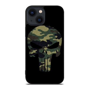 THE PUNISHER LOGO CAMO iPhone 14 Plus Case