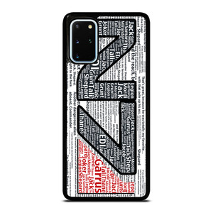 N7 MASS EFFECT LOGO TYPOGRAPHY Samsung Galaxy S20 Plus Case