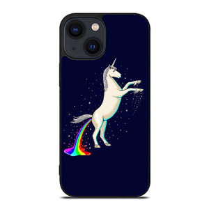 UNICORN POOPING RAINBOW iPhone 14 Plus Case