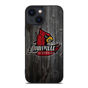 UNIVERSITY OF LOUISVILLE CARDINALS WOOD iPhone 14 Plus Case