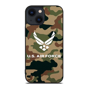 US AIR FORCE LOGO CAMO iPhone 14 Plus Case