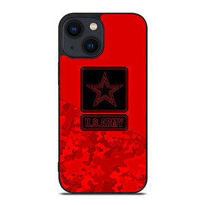 US ARMY LOGO RED iPhone 14 Plus Case