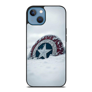 CAPTAIN AMERICA SHIELD SNOW iPhone 13 Case