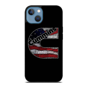 CUMMINS POWER AMERICAN FLAG iPhone 13 Case