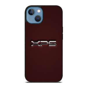 DELL XPS LOGO RED CARBON iPhone 13 Case
